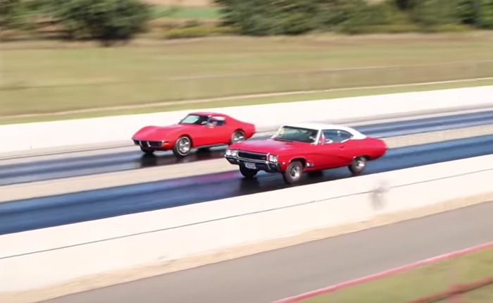 VIDEO] 1970 Corvette 454 vs 1968 Buick GS 400 in Stock Muscle Car Drag Race - Corvette: Sales, News & Lifestyle