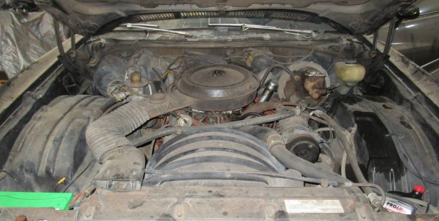 Rebuilding the engine and transmission was a complex and time-consuming task. 