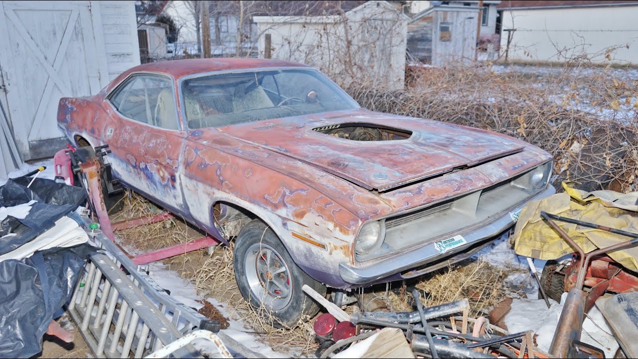 1970 Hemi Cuda Found After Life Of Racing