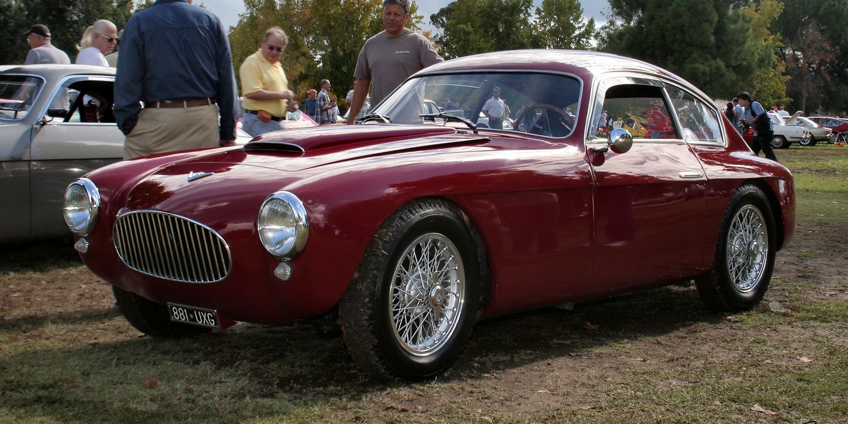 1955 Fiat 8V Zagato Cropped