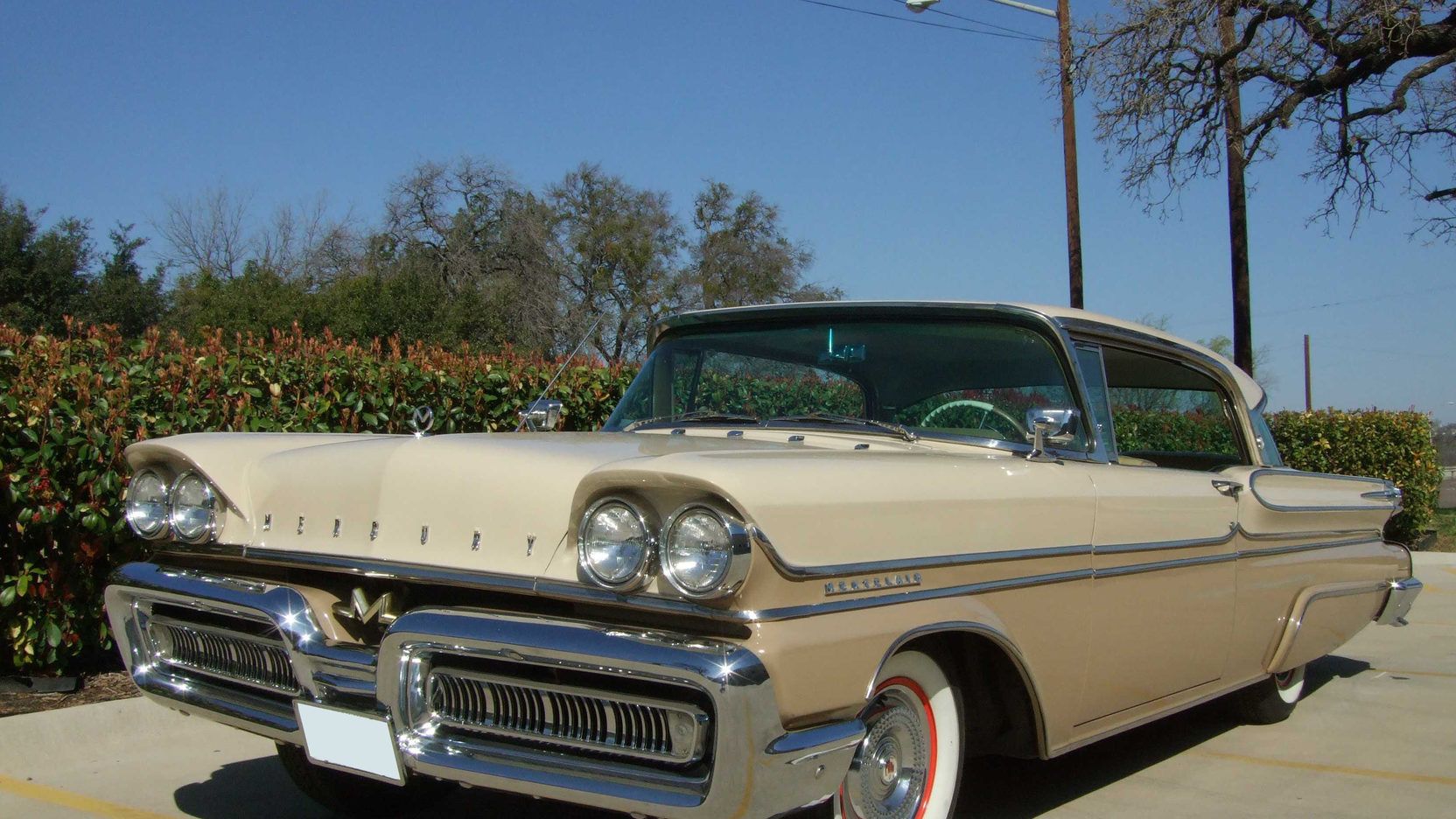 A parked 1958 Mercury Montclair Marauder