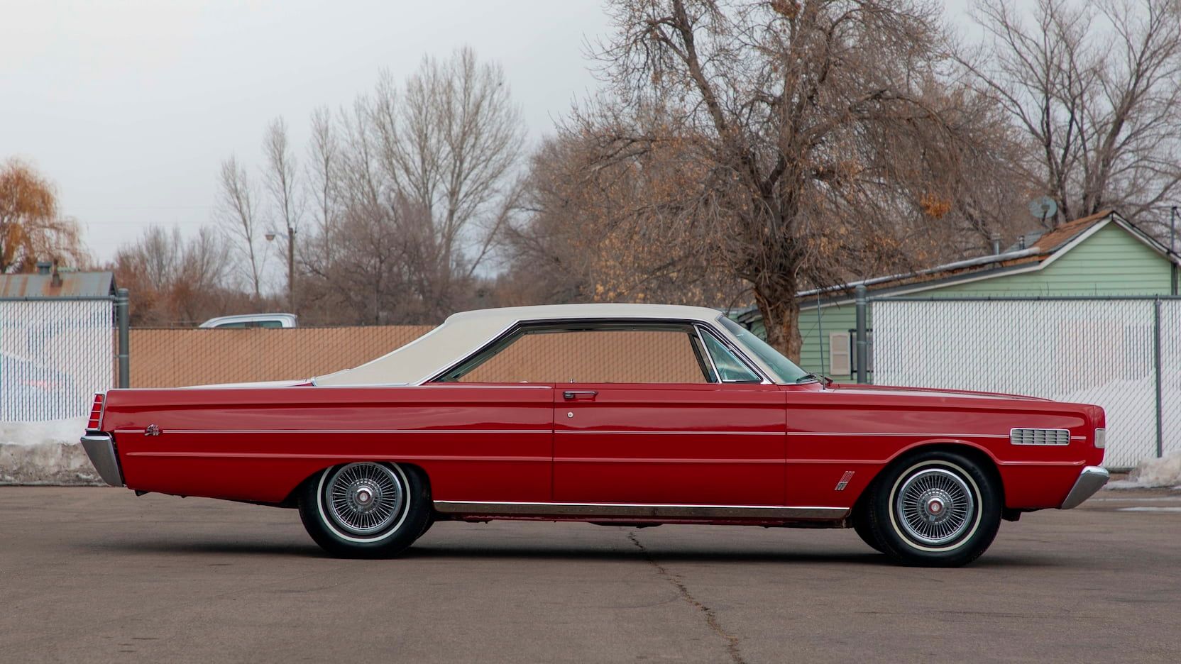 A parked 1966 Mercury S-55