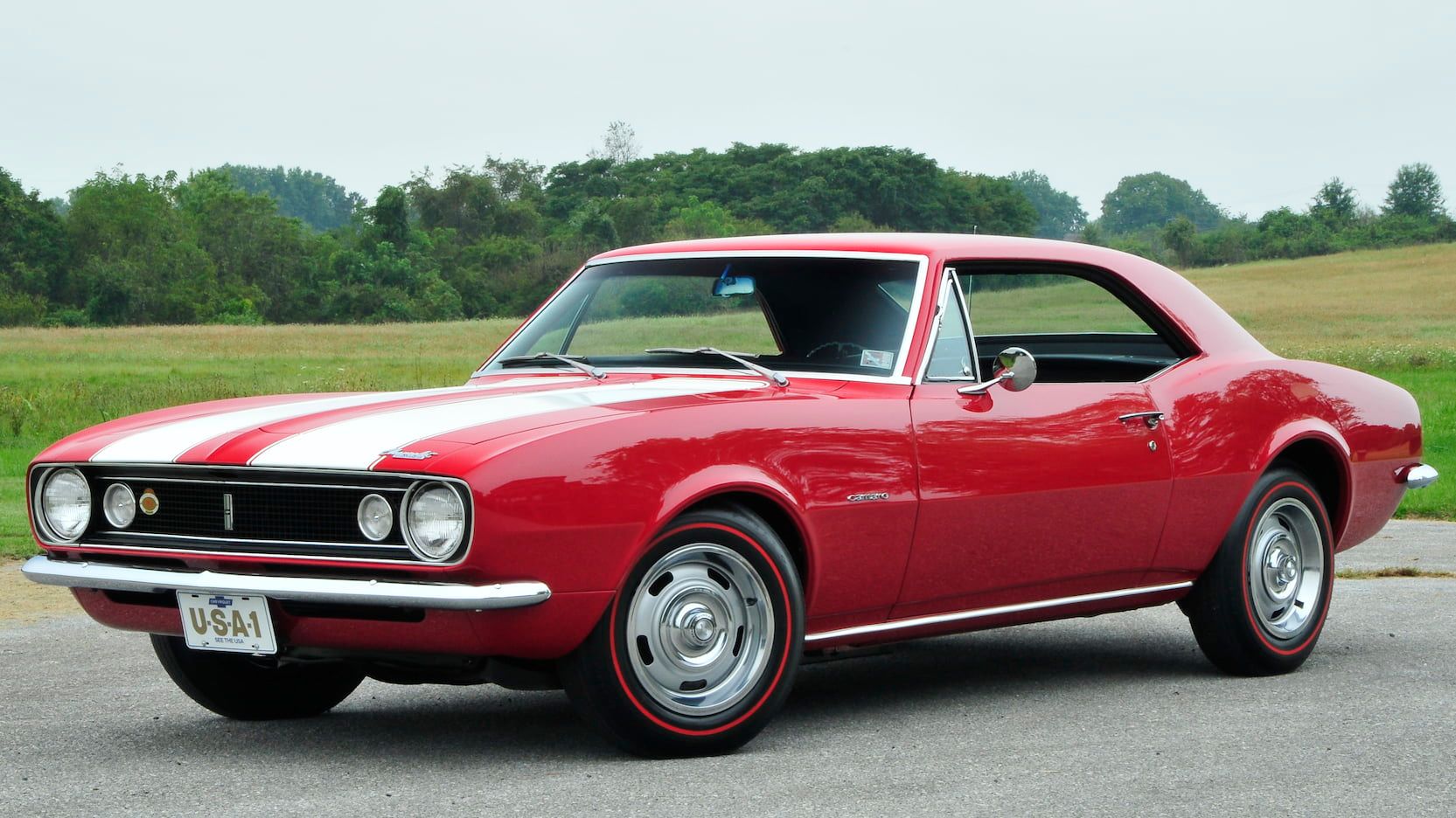 1967 Chevrolet Camaro Z/28, Red