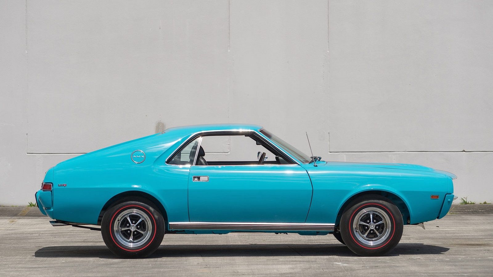 A parked 1969 AMC AMX