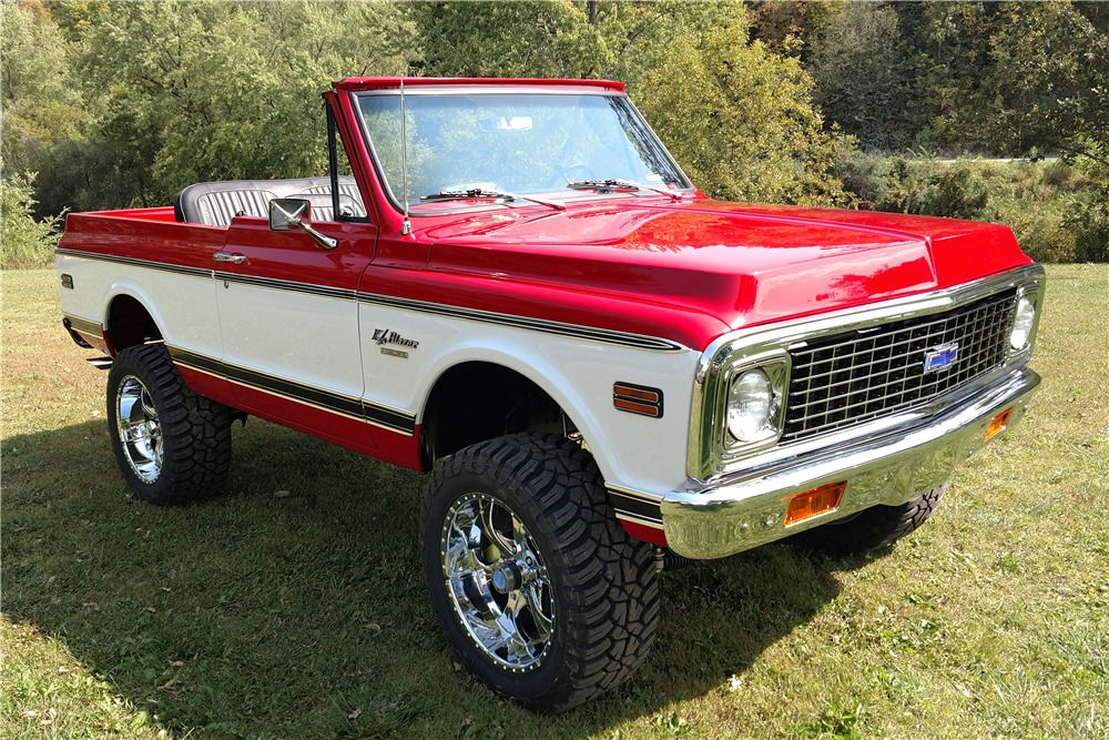 1972 Chevrolet Blazer.