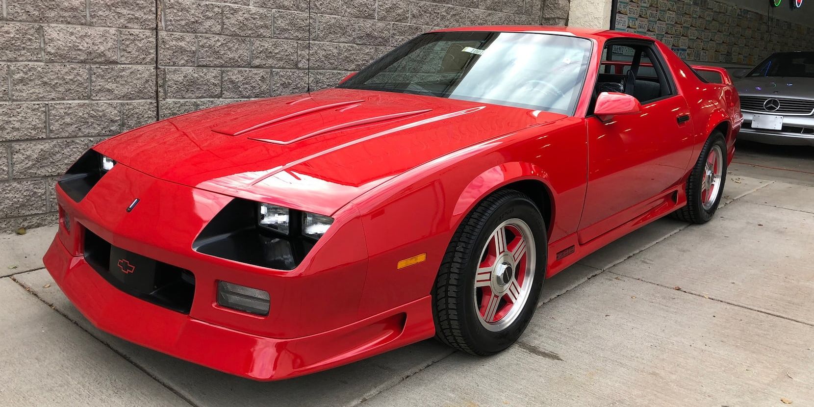 Red 1991 Chevrolet Camaro Z28 1LE