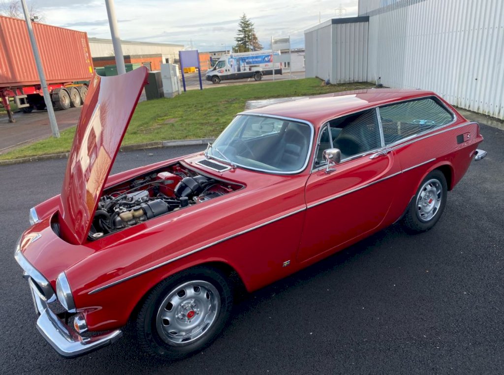 With its 125 horsepower engine, the 1973 Volvo 1800ES could achieve a top speed of around 115 miles per hour. 