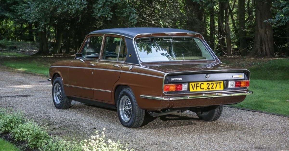 Triumph Dolomite Sprint rear third quarter view