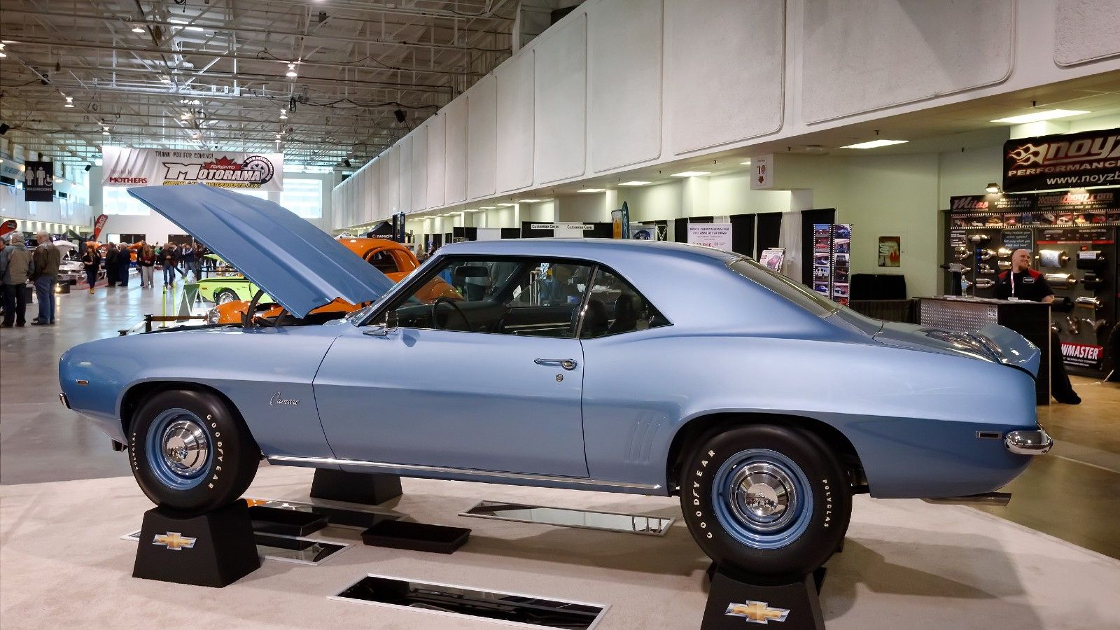 Blue 1969 Chevrolet Camaro Copo