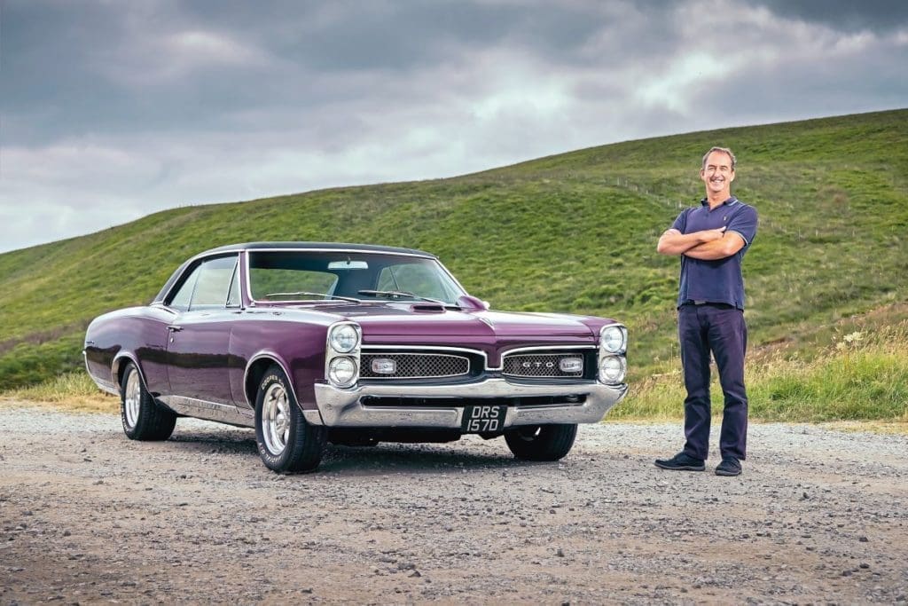 Ian with his Pontiac.