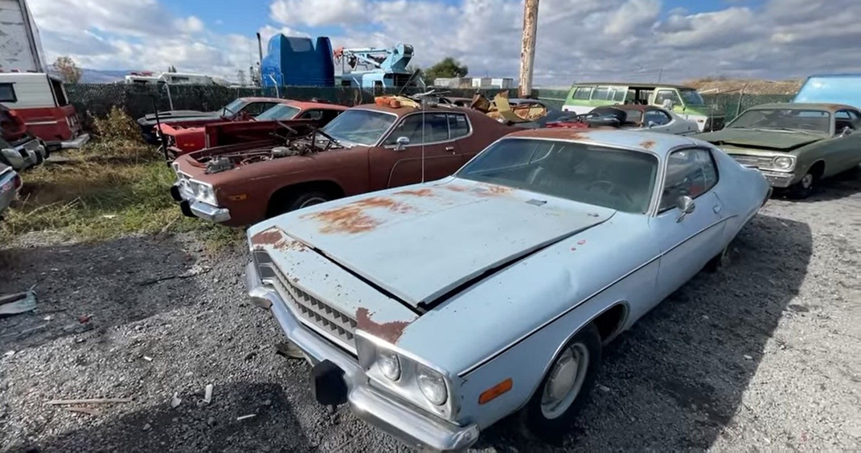 1973 Plymouth Satellite, front