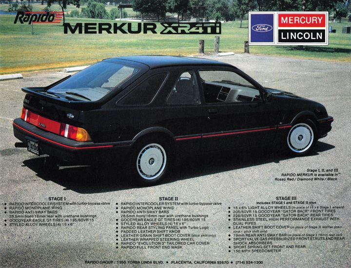 Rapido Merkur XR4Ti