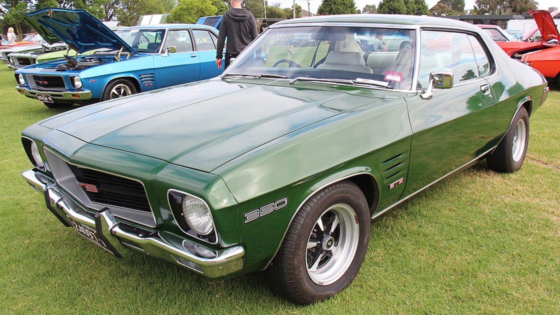 Green 1972 Holden HQ Monaro GTS 350