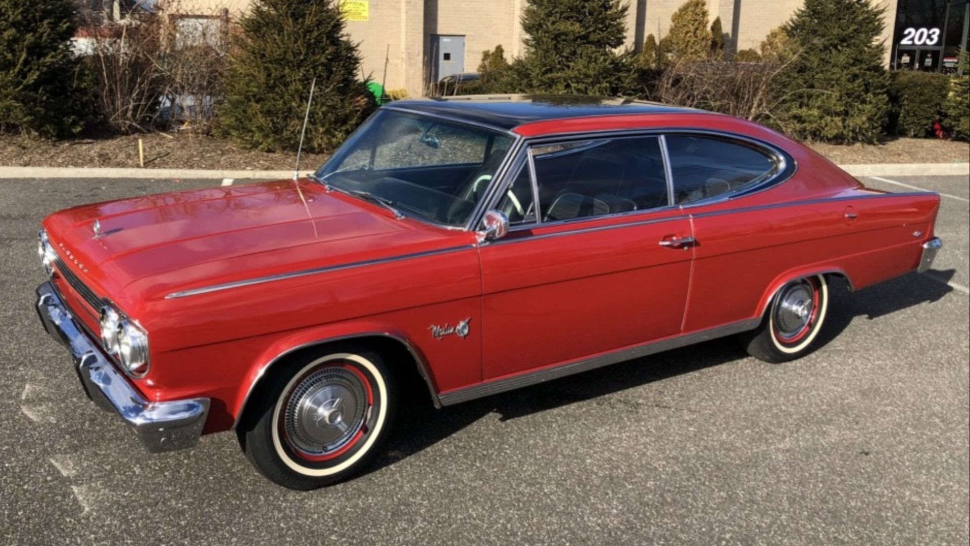 Red 1965 Rambler Marlin