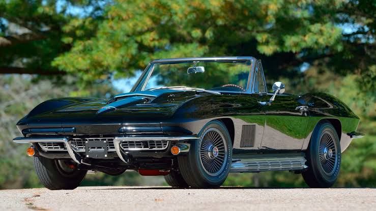 1967 Chevrolet Corvette L88 Stingray Convertible, black