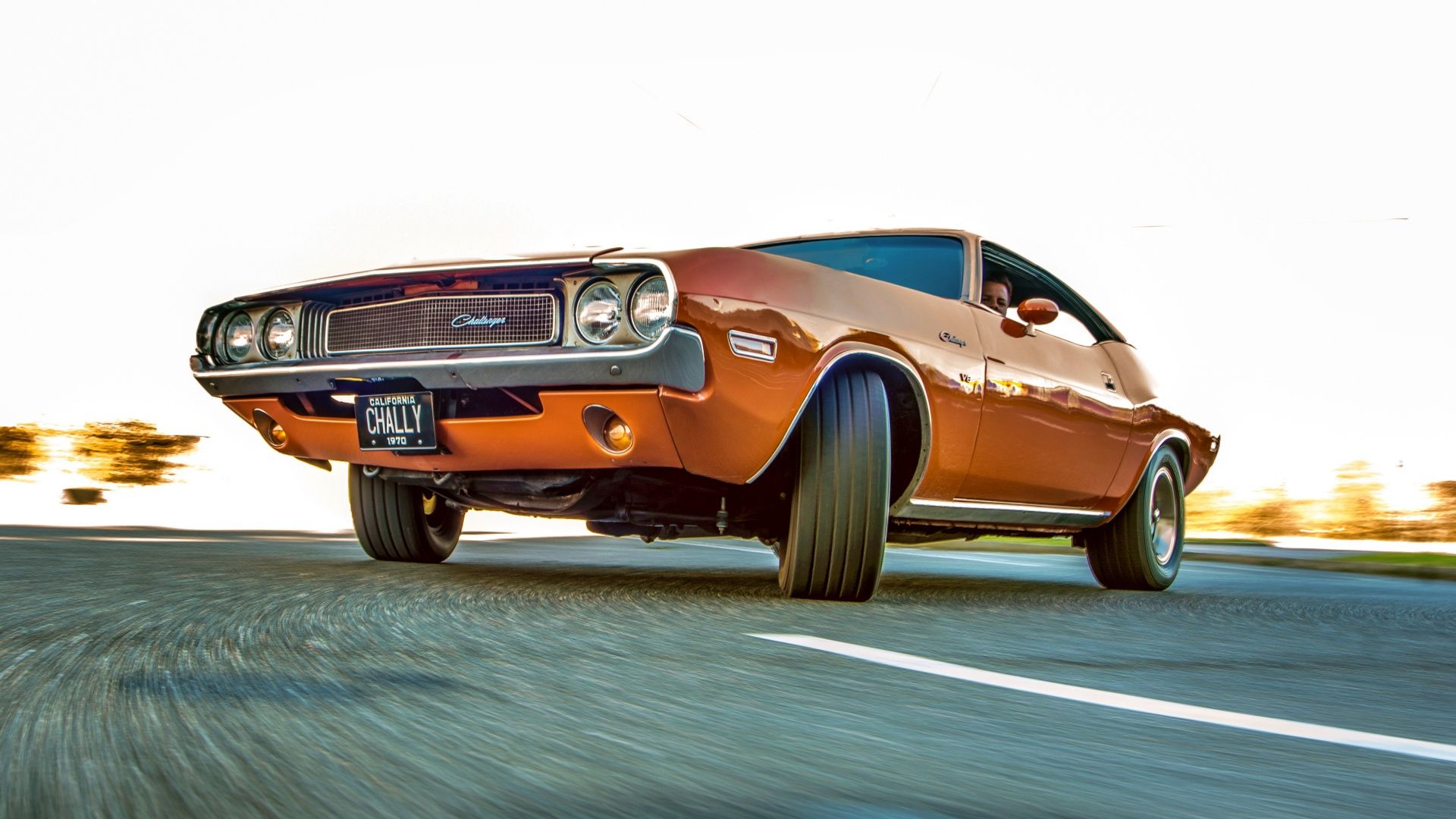 Orange Dodge Charger