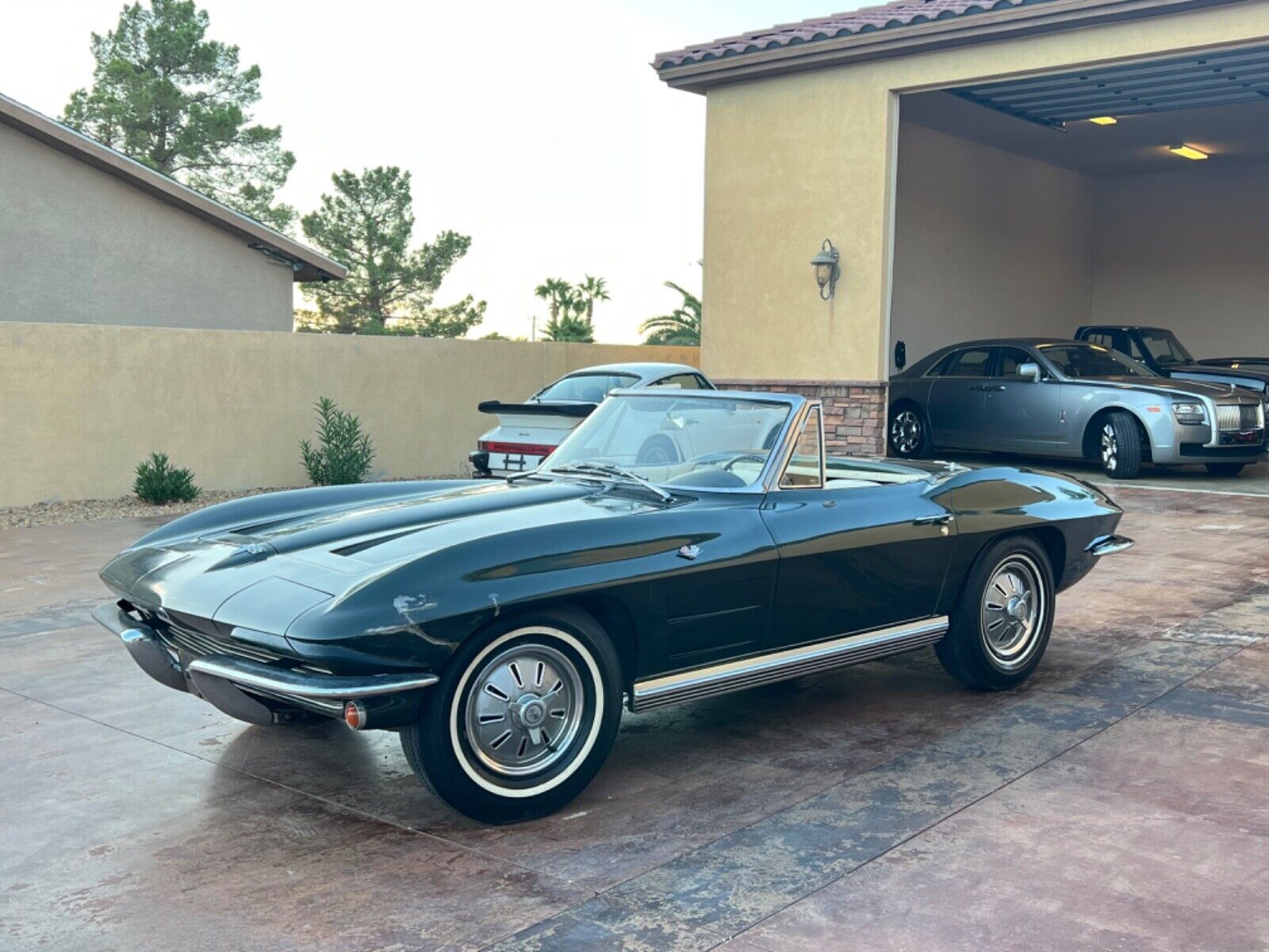 Barn Find Green 1964 Chevrolet Corvette Stingray