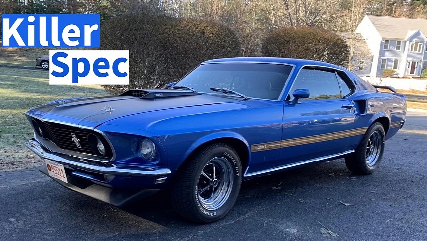 1969 Ford Mustang Mach 1 getting auctioned off