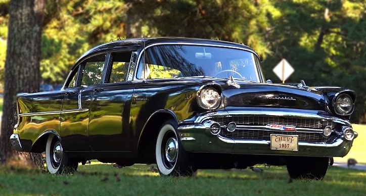 four door 1957 chevrolet time capsule